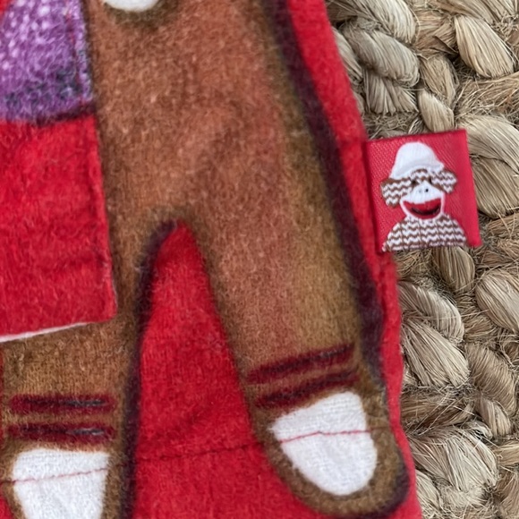 NICK & NORA GINGERBREAD CHRISTMAS BUTTON DOWN PJS JACKET SIZE SMALL - Picture 4 of 6